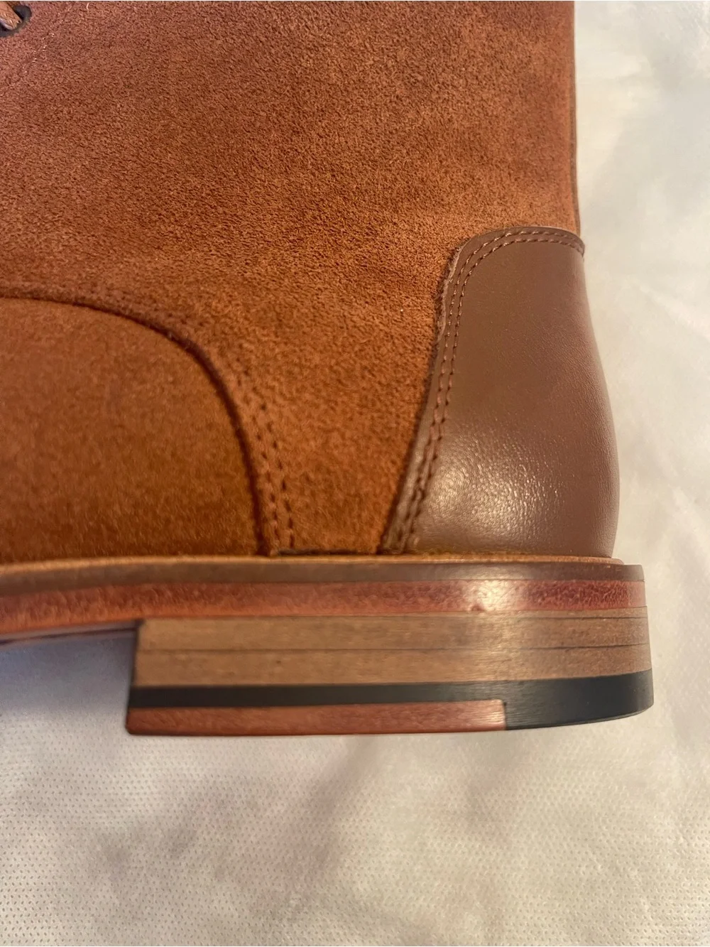 ROKK Berlin Boots Mens 10 Brown Suede Leather Handmade Custom Heritage NWOT
